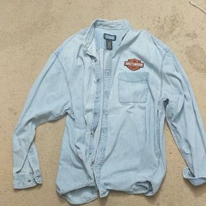Harley Davidson Denim Shirt